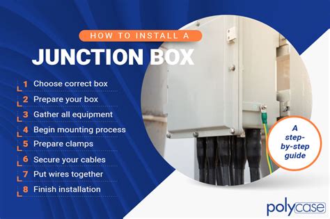 acoustic junction box mount|junction box installation instructions.